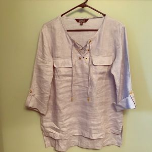 Ellen Tracy Blue Tunic